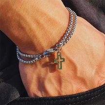 Pulseira Masculina "Christ" 