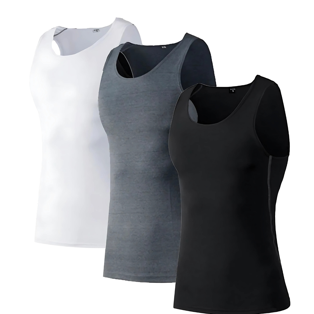 3 Camisetas de Dry Fit Masculina 