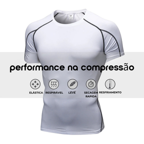 Camisa de Compressão Secagem Rápida - Vulcano Pro 